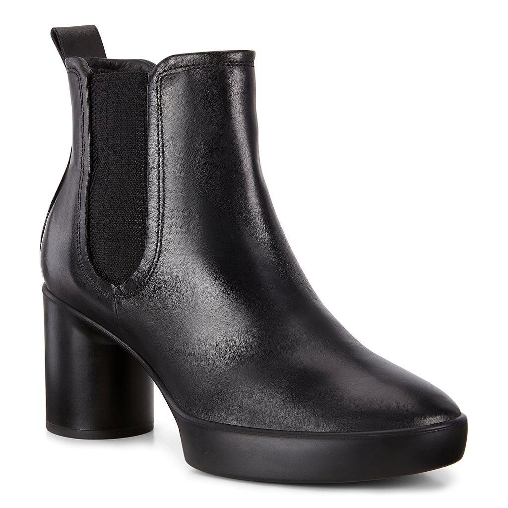 Bottines Ecco Shape Sculpted Motion 55 Femme Noir 6412-ZFQAE